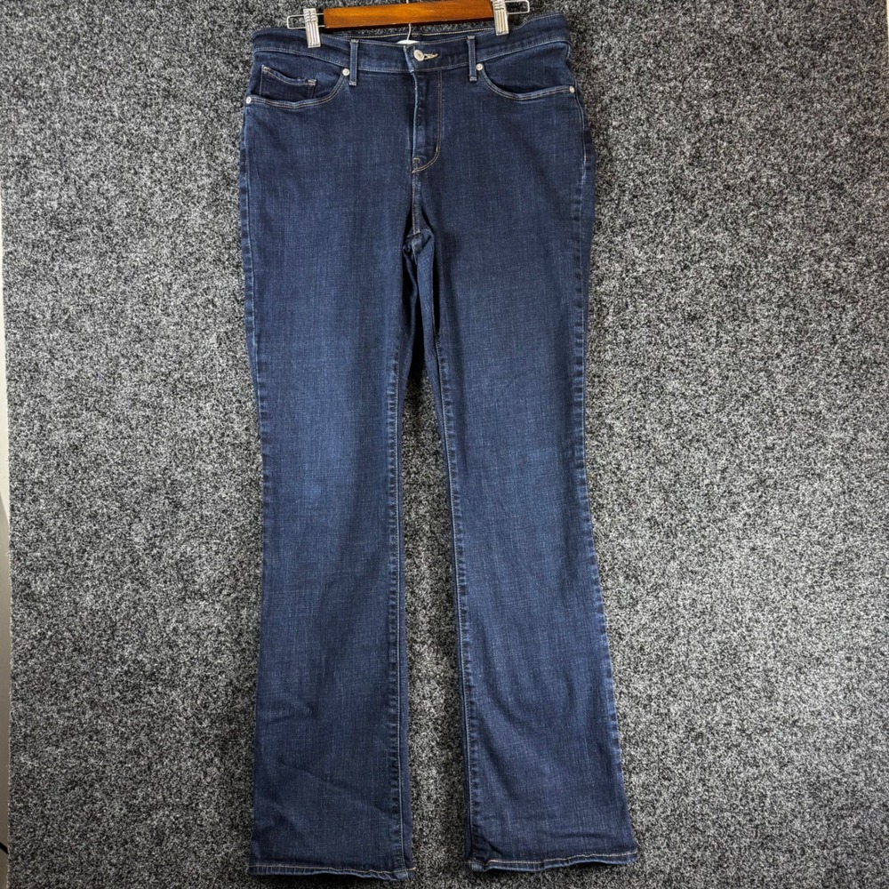 Levis Classic Bootcut Jeans Dark Wash‎ Indigo Denim Pants Size 31 33x31.5
